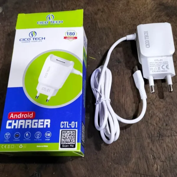 Fast Charge Android Charger CTL-01 by CICO Tech – Durable & Compact Power Solution - Image 3